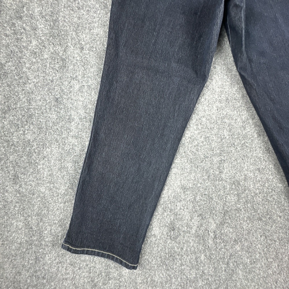 Gloria Vanderbilt Amanda Straight Leg Womens Size 16W Dark Wash Blue Denim Jeans - Picture 13 of 16